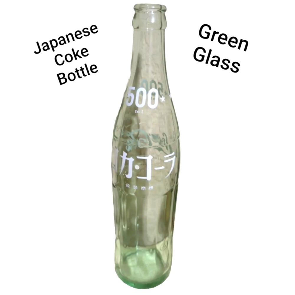 Coca Cola 500Ml Empty Bottle Japanese Registered Trade Mark